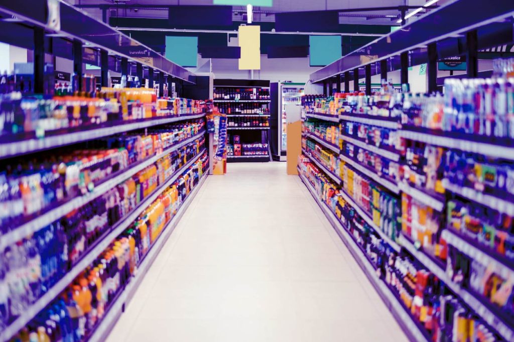 Corredor de supermercado